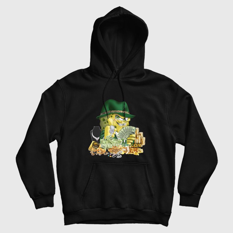 Gangster SpongeBob Hoodie Gangster SpongeBob Hoodie