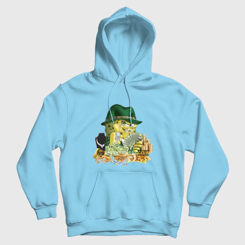 Gangster SpongeBob Hoodie Gangster SpongeBob Hoodie