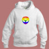 Gay Pride Flag Alien Aesthetic Hoodie Style
