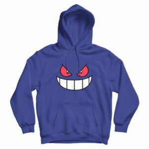 Gengar Face Funny Hoodie 3