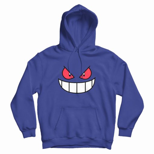 Gengar Face Funny Hoodie Gengar Face Funny Hoodie