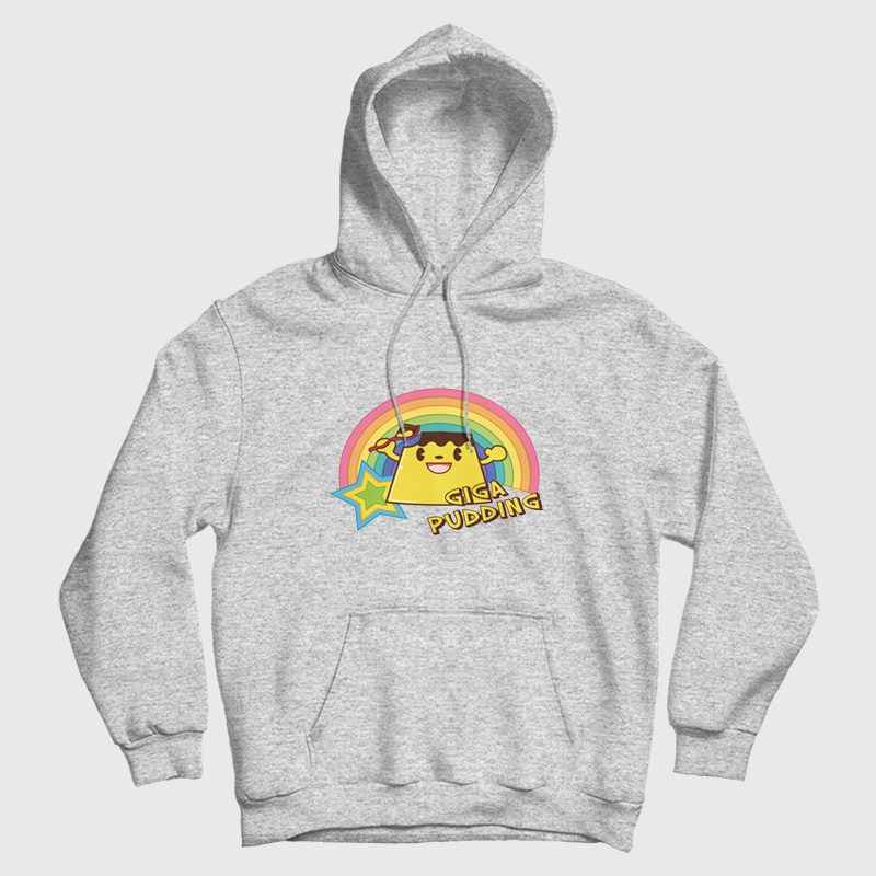 Giga Pudding Rainbow Hoodie Giga Pudding Rainbow Hoodie