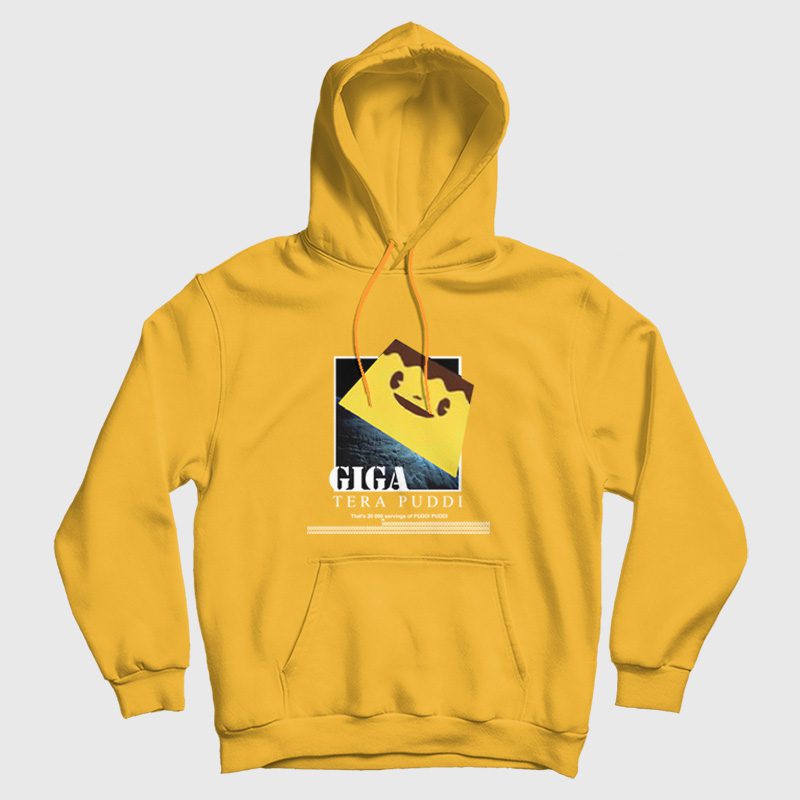 Giga Tera Puddi Giga Pudding Hoodie Giga Tera Puddi Giga Pudding Hoodie