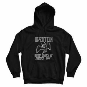 Gildan Led-Zeppelin United States of America 1977 Hoodie