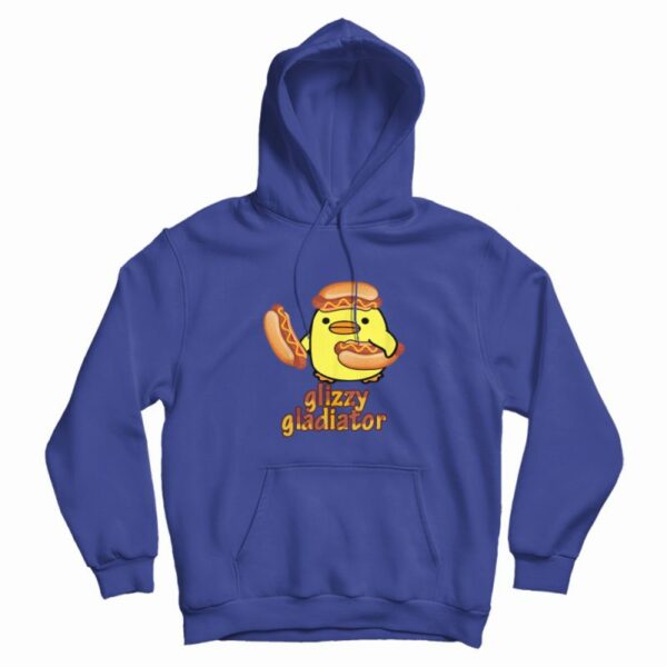 Glizzy Gladiator Duck Hotdog Funny Hoodie