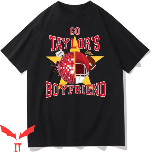Go Taylors Boyfriend T-Shirt Casual Letter Chiefs