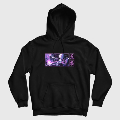 Gojo Satoru Jujutsu Kaisen Hoodie Gojo Satoru Jujutsu Kaisen Hoodie