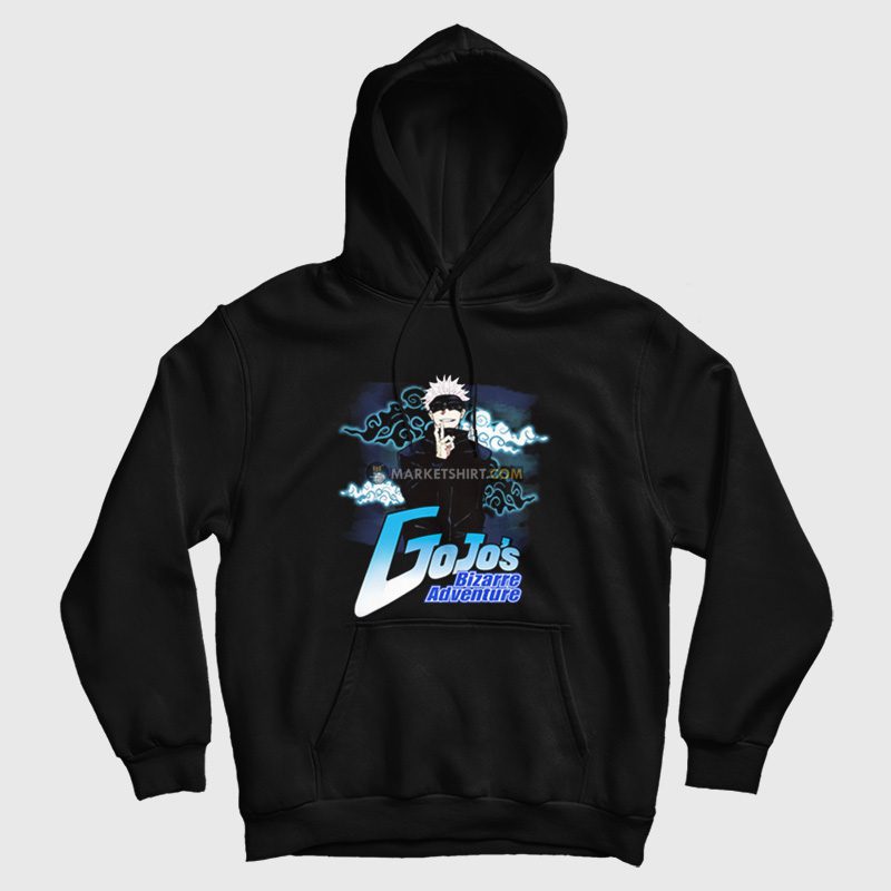 Gojo's Bizarre Adventure Satoru Gojo Hoodie Gojo's Bizarre Adventure Satoru Gojo Hoodie