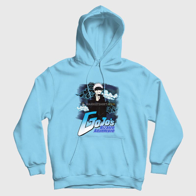 Gojo's Bizarre Adventure Satoru Gojo Hoodie Gojo's Bizarre Adventure Satoru Gojo Hoodie