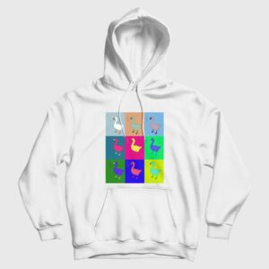 Goose Game Pop Art Hoodie