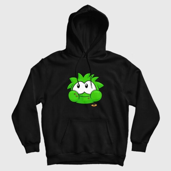 Green Puffles Club Penguin Hoodie