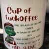Grinch Cup of fckoffee one splash of no one cares mug