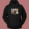 Grow With The Flow Peace Hippie Hoodie Style
