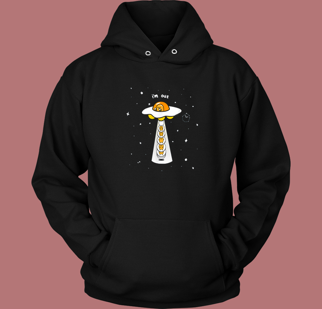 Gudetama Spaced Out Kawaii Hoodie Style Gudetama Spaced Out Kawaii Hoodie Style