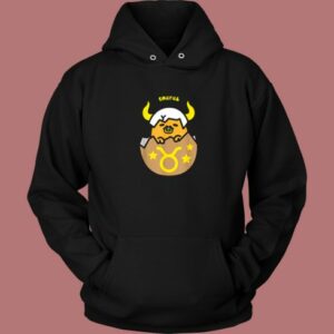 Gudetama Zodiac Taurus Kawaii Hoodie Style