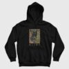 Gustav Klimt Garden Cat Hoodie