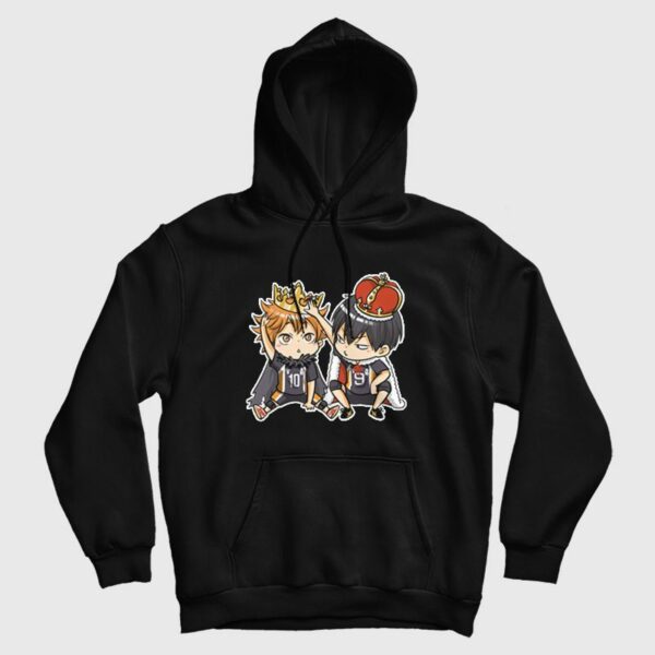 Haikyuu Hinata and Kageyama Chibi Hoodie