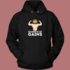 Hallowed Be Thy Gains 80s Hoodie Style