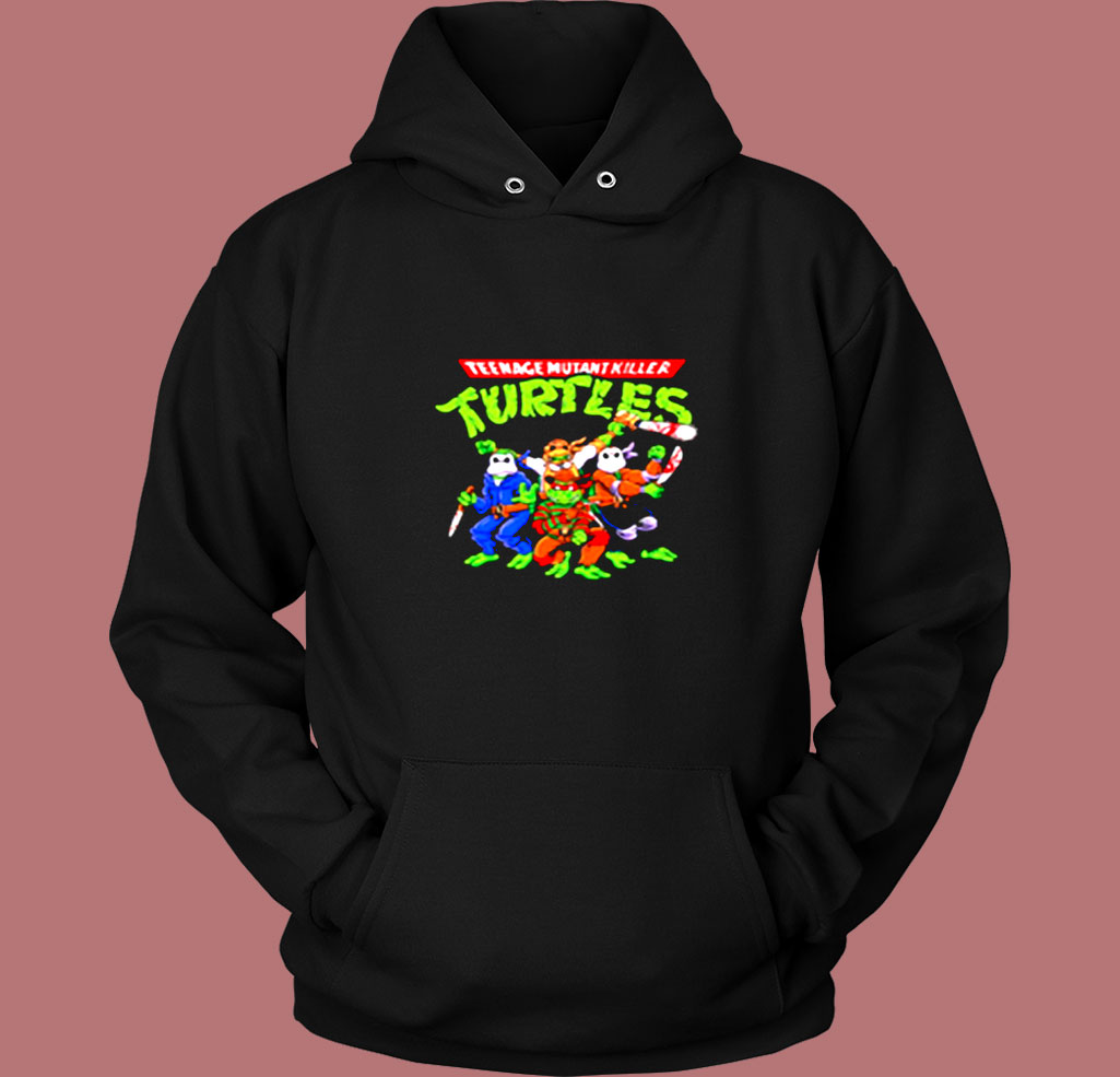 Halloween Teenage Mutant Killer Ninja Turtles Vintage Hoodie Halloween Teenage Mutant Killer Ninja Turtles Vintage Hoodie
