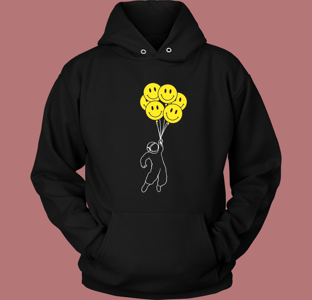 Happy Balloon Space Hoodie Style Happy Balloon Space Hoodie Style