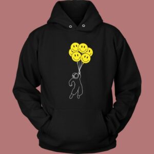 Happy Balloon Space Hoodie Style