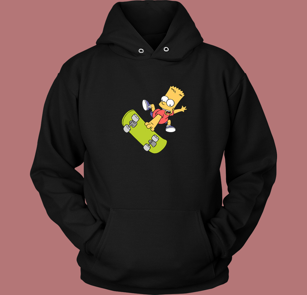 Happy Bart Skate Funny Hoodie Style Happy Bart Skate Funny Hoodie Style