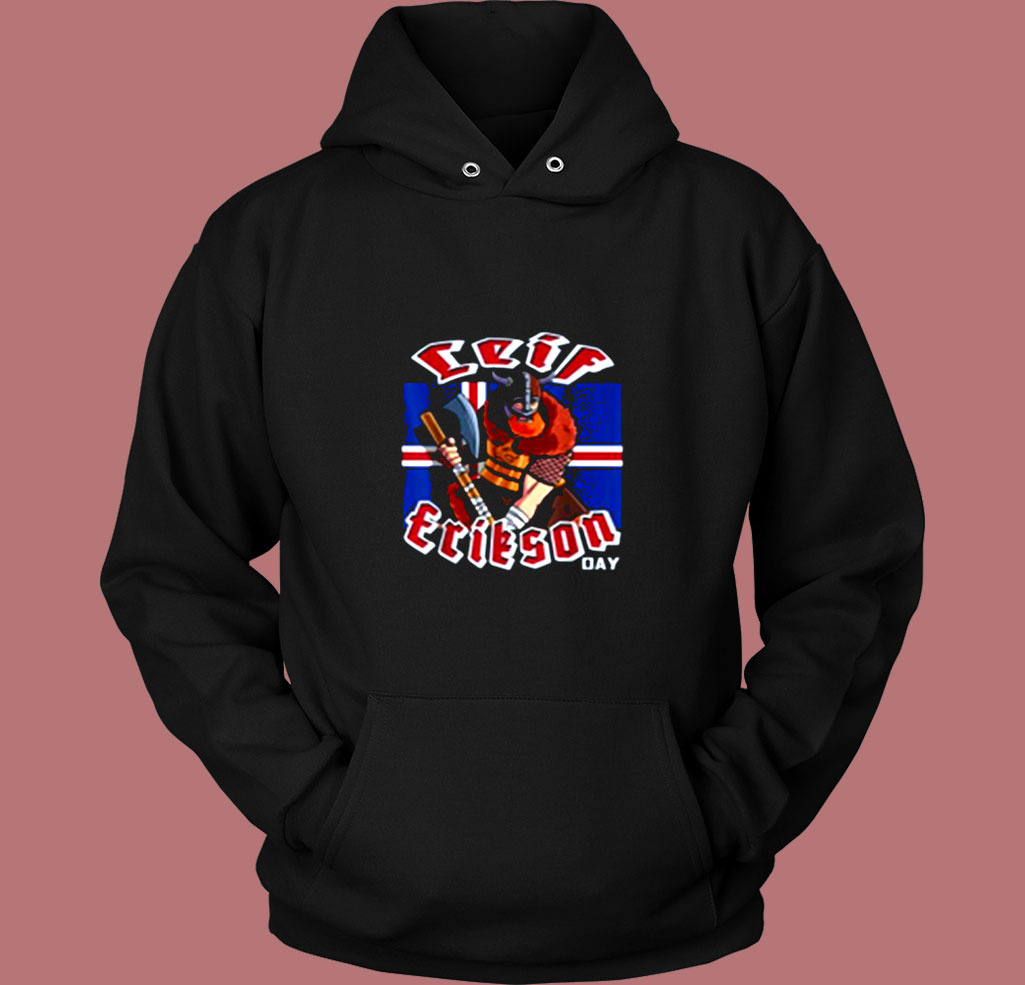 Happy Leif Erikson Day Iceland Norse Viking Vintage Hoodie Happy Leif Erikson Day Iceland Norse Viking Vintage Hoodie