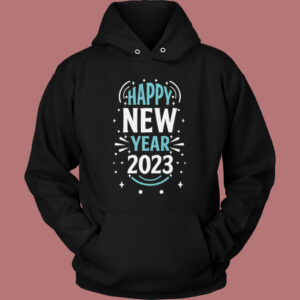 Happy New Year Blooming Hoodie Style