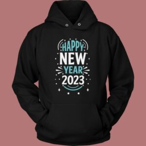 Happy New Year Blooming Hoodie Style