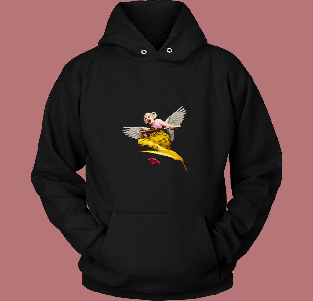 Harley Quinn Birds Of Prey Gum 80s Hoodie Harley Quinn Birds Of Prey Gum 80s Hoodie