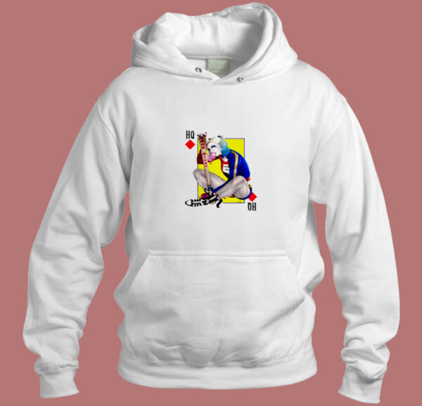 Harley Quinn  Queen Of Diamonds Aesthetic Hoodie Style