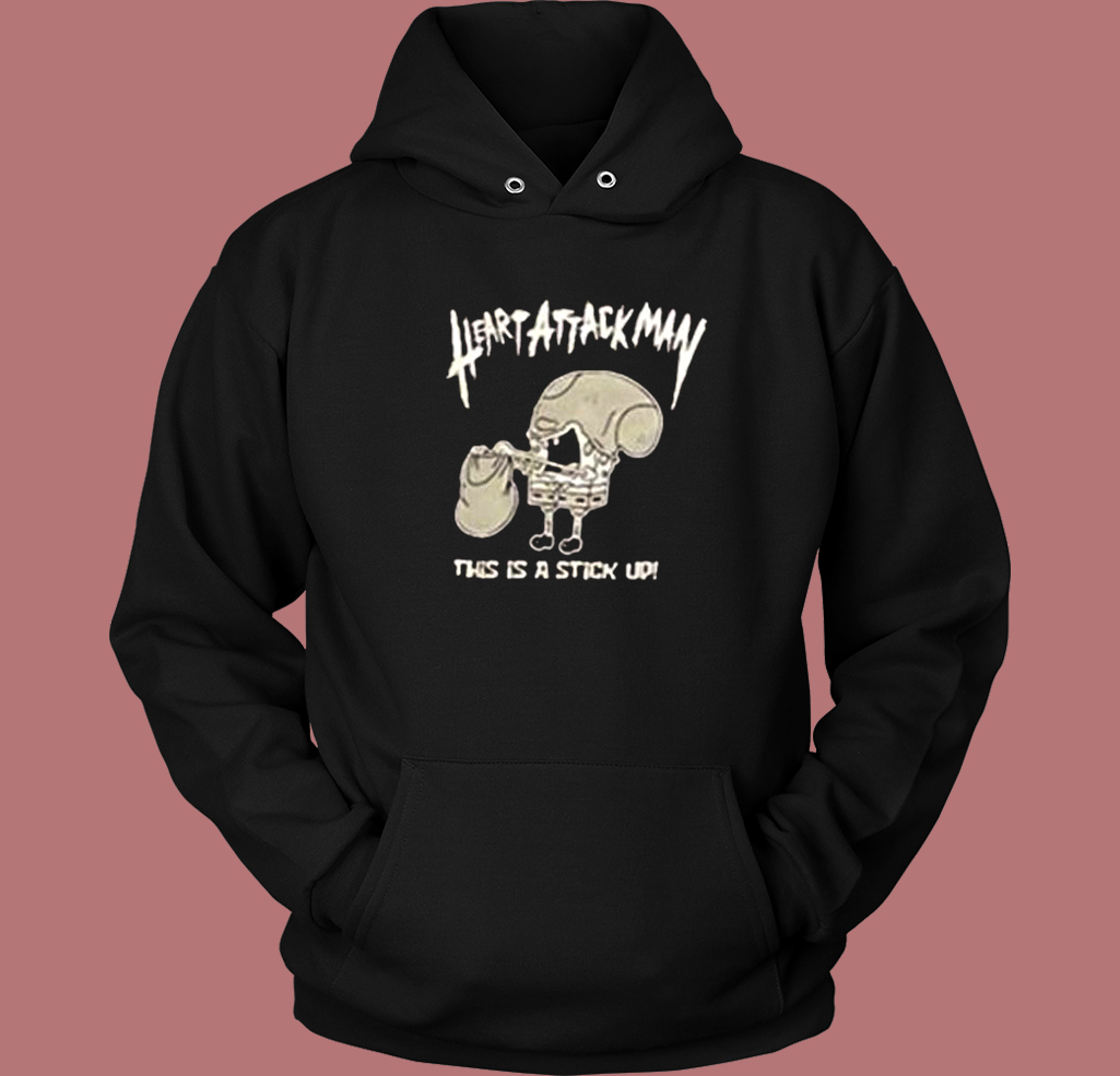 Heart Attack Man Sponge Hoodie Style Heart Attack Man Sponge Hoodie Style