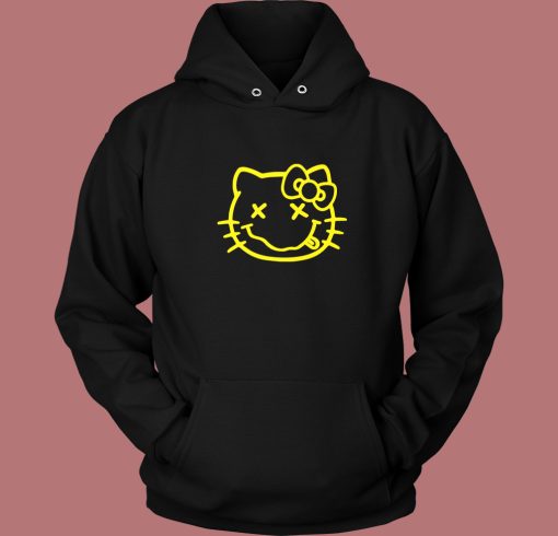 Hello Kitty Nirvana Logo Hoodie Style Hello Kitty Nirvana Logo Hoodie Style