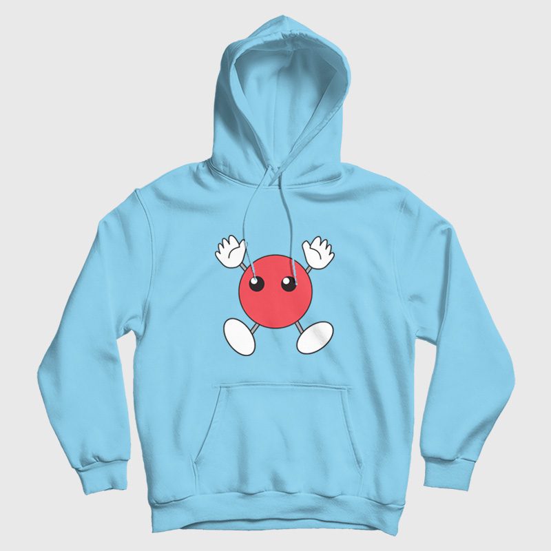 Hinata & Ushijima's Red Blob Haikyuu Hoodie Hinata & Ushijima's Red Blob Haikyuu Hoodie