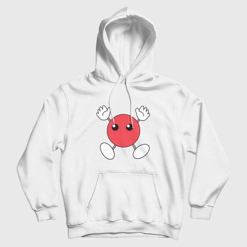 Hinata & Ushijima's Red Blob Haikyuu Hoodie Hinata & Ushijima's Red Blob Haikyuu Hoodie