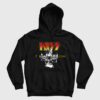 Hiss Cat Parody of Rock Band Rock Rockin Hoodie