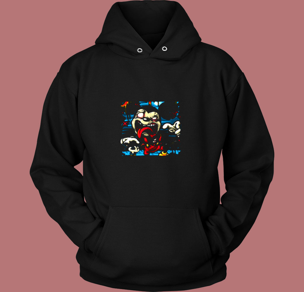 Horror Version Of Mickey Mouse Vintage Hoodie Horror Version Of Mickey Mouse Vintage Hoodie