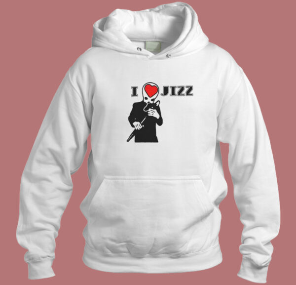 I Heart Jizz Hoodie Style