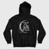 I Love You To The Moon and Back Hoodie Matching Couple Left