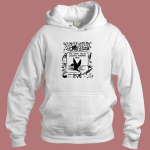 I Sucked My Way Along 80s Hoodie Style