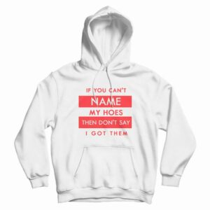If You Cant Name My Hoes Classic Hoodie 3