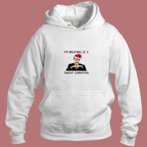 Im Dreaming Of A Dwight Christmas Aesthetic Hoodie Style 2