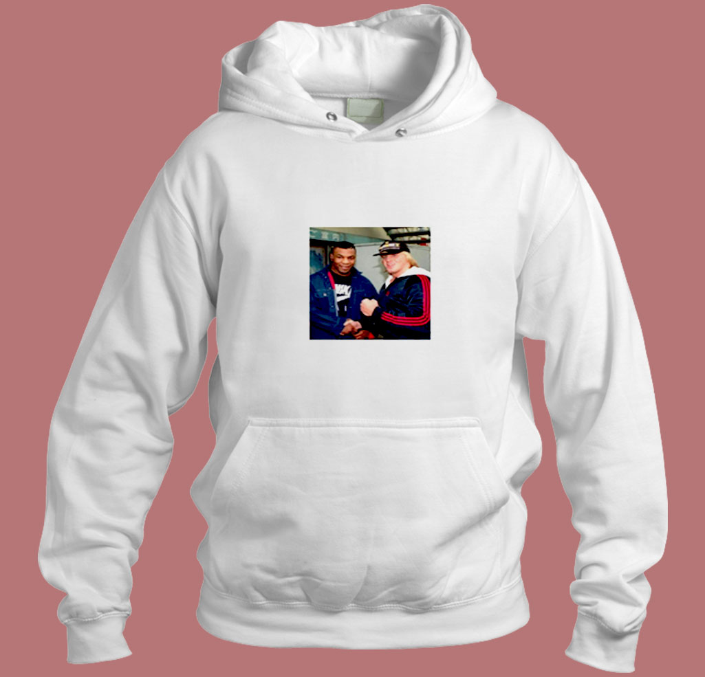Iron Mike Tyson And Owen Hart Aesthetic Hoodie Style Iron Mike Tyson And Owen Hart Aesthetic Hoodie Style