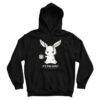 It’s Too Early Funny Bunny Hoodie
