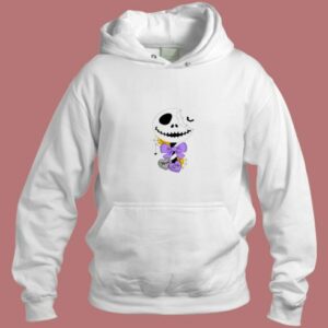 Jack Skellington Lollipop Meant To Be Type 1 Large Print Aesthetic Hoodie Style
