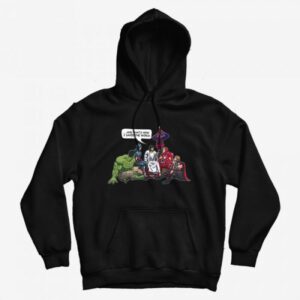 Jesus And Super Heroes Hoodie