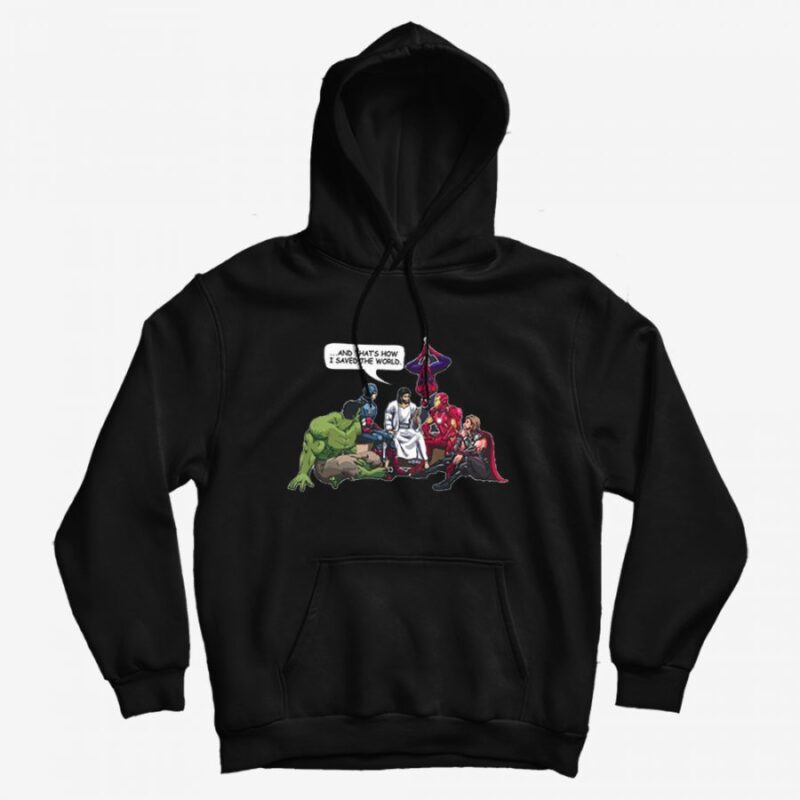 Jesus And Super Heroes Hoodie Jesus And Super Heroes Hoodie