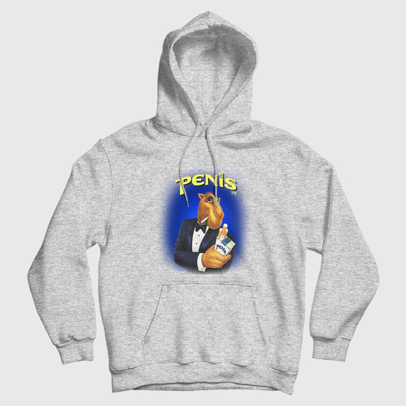 Joe Camel Cigarette Penis Hoodie Joe Camel Cigarette Penis Hoodie