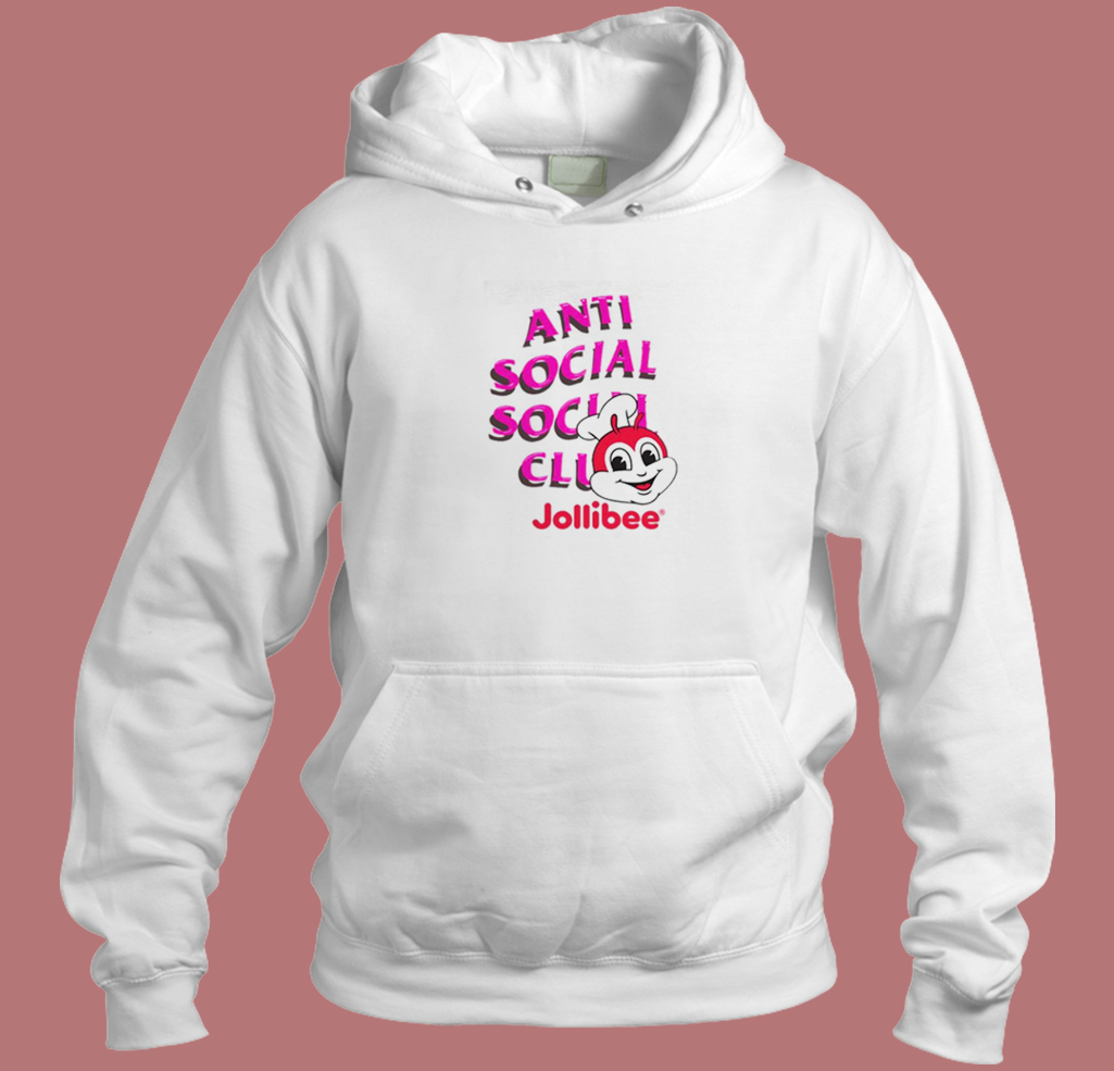 Jollibee Anti Social Club Hoodie Style Jollibee Anti Social Club Hoodie Style