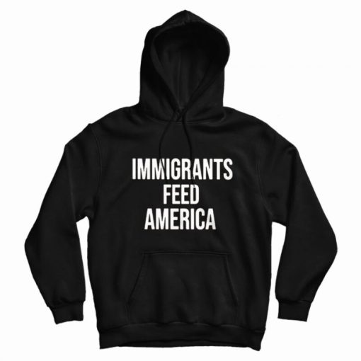 Jose Andres wears Immigrants Feed America Hoodie Jose Andres wears Immigrants Feed America Hoodie